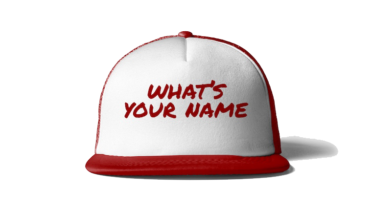 Personalize cap